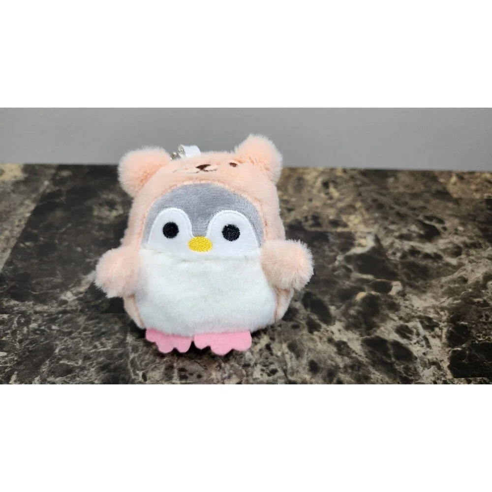 Cute Penguin Plush Keychain Cartoon Kawaii Doll Bag Lady Bag Accessories 3.5